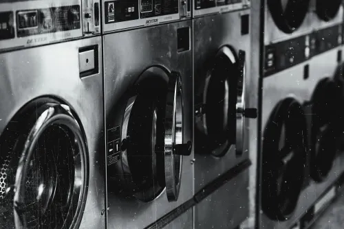 Effiziente Waschmaschine